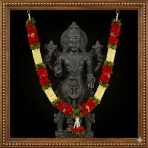 Schaplet® Decorative Artificial Varmala Garland – Handmade Floral Mala for Temple, Home & Festive Décor (60 CM)