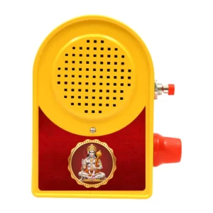 BISMAADH Electric Hanuman Chalisa Mantra Box – Continuous Devotional Chanting Pooja Bell (10-in-1), Religious Spiritual Prayer Device for Home Temple & Daily Worship