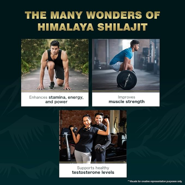 Himalaya Pure Himalayan Shilajit Resin (20g) – Supports Healthy Testosterone Levels & Natural Energy | Pure Shilajeet for Stamina, Strength & Power | Lab Tested - Image 4