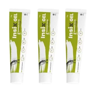 INSIX Pain Relief Gel (Pack of 3) - 45g Each | Quick Relief from Knee, Back, Neck & Joint Pain | Natural Fenugreek Oil Formula for Inflammation & Muscle Spasms | Non-Greasy