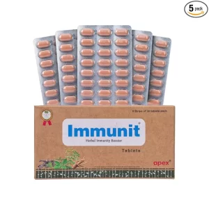 Green Milk Immunit (150 Tablets) | Natural Daily Immune Support & Stress Balance | Ayurvedic Formula for Seasonal Wellness & Energy | 5-Pack Bulk Value Supply