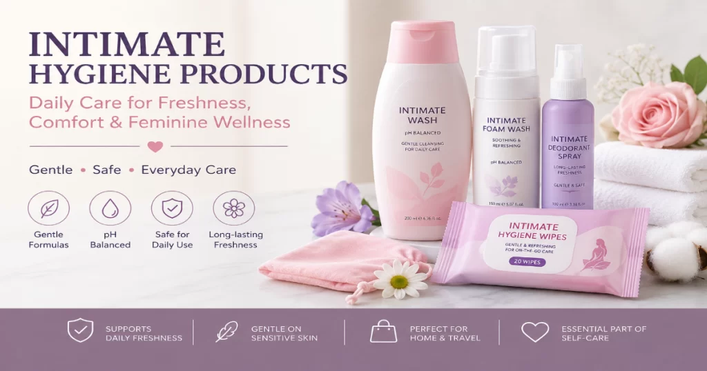 Best Intimate Hygiene Products for Daily Freshness, Comfort and Feminine Wellness