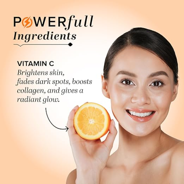 Khadi Natural Vitamin C Face Serum (30ml) | Advanced Skin Brightening & Radiance Formula | Collagen & Elastin Booster for Wrinkle Repair | Hydrating Serum for All Skin Types - Image 4