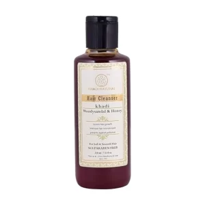 Khadi Natural Woody Sandal & Honey Hair Cleanser Sls & Paraben Free, Pack Of 1