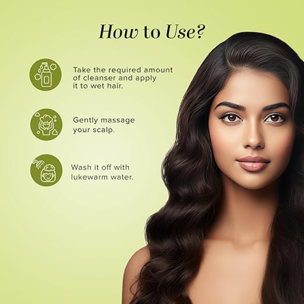 Khadi Natural Amla & Bhringraj Shampoo (210ml) | Ayurvedic Hair Growth Cleanser for Hair Fall Control & Dandruff | Sulphate & Paraben Free | Scalp Relief Formula for All Hair Types - Image 3