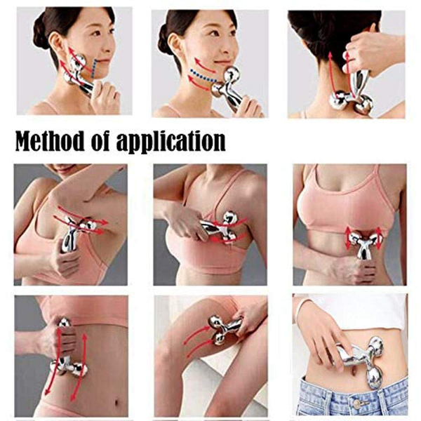 LAFILLETTE 3D Facial & Body Massager – Solar Powered Skin Tightening & Wrinkle Care Tool - Image 3