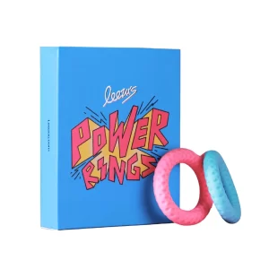 Leezu Power Rings – Soft, Stretchy Silicone Performance Rings for Men | Body-Safe, Comfortable Fit in 2 Sizes | Easy to Wear & Durable Design
