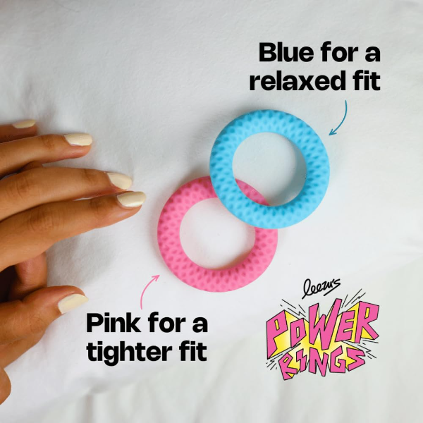 Leezu Power Rings – Soft, Stretchy Silicone Performance Rings for Men | Body-Safe, Comfortable Fit in 2 Sizes | Easy to Wear & Durable Design - Image 3