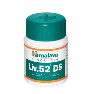 Himalaya Liv.52 DS Tablets 60 – Herbal Liver Support Supplement for Healthy Liver Function (Pack of -2)