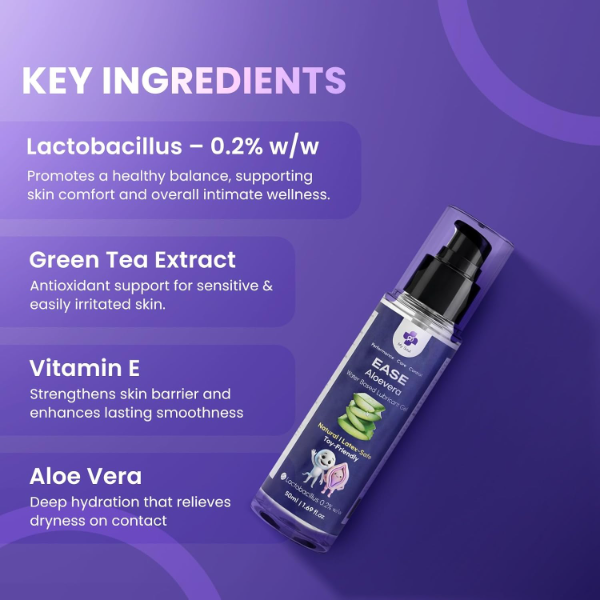 My Soul Energy Booster for Women – 30 Capsules with Aloe Vera Flavoured Lubricant Gel (50ml) | Desire & Mood Booster | Energy Support & Intimate Wellness Combo Pack - Image 4