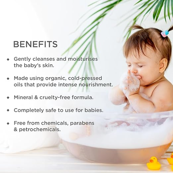 Forest Essentials Dasapushpadi Baby Soap – Nourishing Full Cream Milk | 100% Natural Ayurvedic Soap for Newborns & Infants | Sulphate & Paraben Free | Gentle & Moisturising | 100g - Image 2