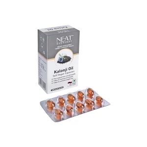 NEAT EVERYDAY Cold-Pressed Black Seed Oil (Kalonji Oil) | 30 Vegetarian Capsules | Natural Immune Support, Digestive Wellness & Clear Skin | High-Absorption Hair & Skin Supplement