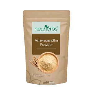 Neuherbs Pure Ashwagandha Powder (100g) | Ayurvedic Root Powder for Stress Relief & Anxiety Management | Boosts Strength, Energy & Immunity | Certified Natural