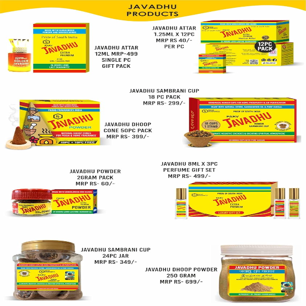 Parag Fragrances Golden Javadhu Attar Pack of 3 (6ml Each) | Total 18ml Premium Natural Attar for Worship, Puja, Home & Personal Fragrance - Image 2