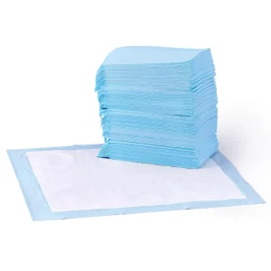 Dog Training Pee Pads – Super Absorbent Leak-Proof Puppy Pads with 5-Layer Protection, Quick Dry Design, 56 x 56 cm, 50 Count Pack