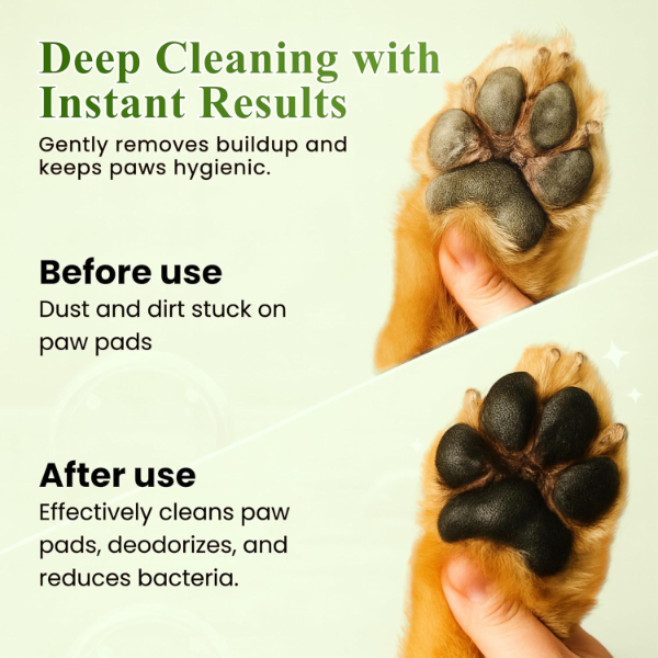 Petroyale Foaming Paw Cleaner for Dogs & Cats – Gentle Pet Paw Washer with Aloe Vera & Coconut Oil - Image 4