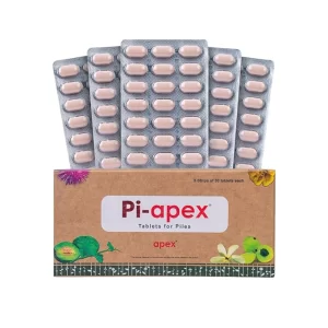 Green Milk Pi-apex Piles Care (150 Tablets) | Natural Hemorrhoid Relief & Rectal Wellness Supplement | Supports Healthy Bowel Movements & Elimination Ease | 5-Pack Value Supply
