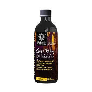 Liver & Kidney Revitalizer Syrup (250ml) | 1000mg Punarnava Extract | Ayurvedic Detox for Metabolism, Cholesterol & Weight Management | Natural Liver & Kidney Support for Men & Women