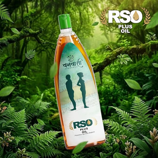 RSO Plus Ayurvedic Body Massage Oil (150ml) – Herbal Oil for Skin Firming & Relaxation with Amla & Neem