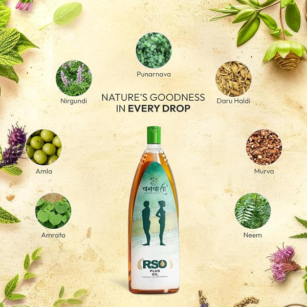 RSO Plus Ayurvedic Body Massage Oil (150ml) – Herbal Oil for Skin Firming & Relaxation with Amla & Neem - Image 4