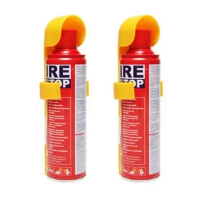 Fire extinguisher spray canister multi purpose flame suppressant