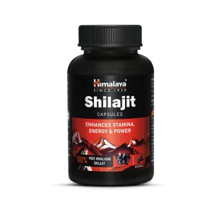 Himalaya Wellness
  Shilajit Capsules 60s – Herbal Supplement for Energy, Strength & Male Vitality Support (PACK 0F -2)
