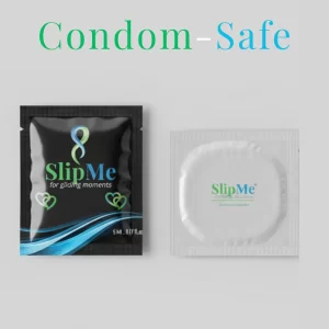 SLIPME Intense Water-Based Lubricant Gel for Men & Women – Tingling, Warming & Cooling Sensation Massage Lube for Couples | Safe, Smooth & Non-Sticky Formula (Pack of 50)