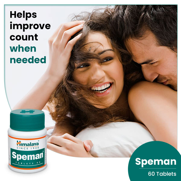 Himalaya Speman Tablets (60 Tablets) – (PACK OF 2 BOTTLE) Herbal Male Reproductive Health Supplement - Image 2