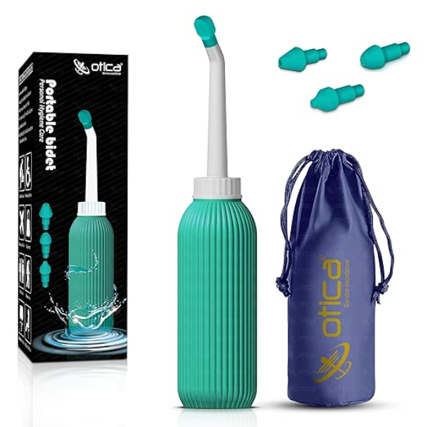 OTICA portable bidet spray bottle.