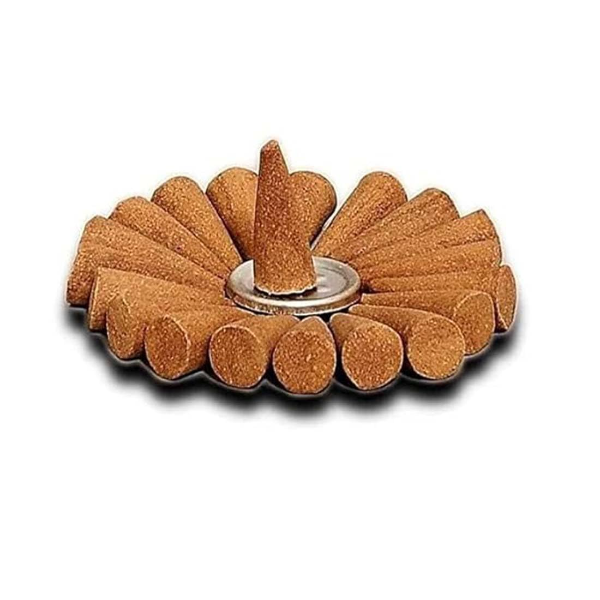 Shyam Charan Premium Dhoop Sticks, Sambrani Cups & Cones Set (Pack of 3 Jars) – Blackstone & Guggal Fragrance for Puja, Meditation, Havan & Spiritual Rituals - Image 4