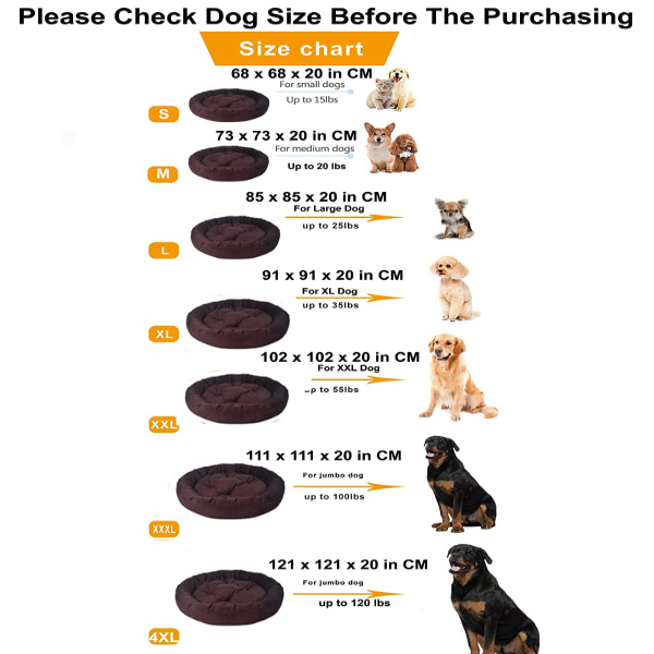 Reversible Ultra Soft Velvet Pet Sofa Bed – Luxury Dog & Cat Bed for Puppies, Rabbits & Small Pets (68×68×20 cm, Small, Brown) - Image 4