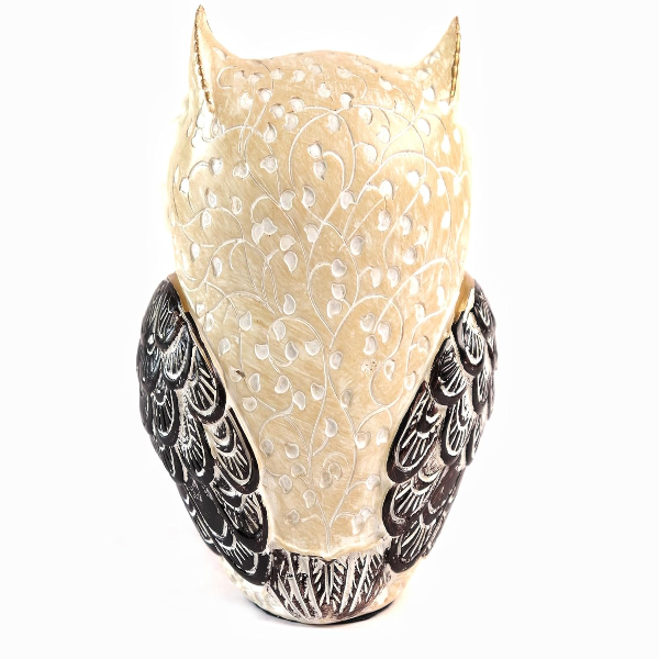 Spiritual Owl Statue for Good Luck – Aesthetic Resin Owl Showpiece (5 Inch) | Feng Shui & Vastu Decor | Evil Eye Protection | Elegant Home Accent Figurine - Image 4
