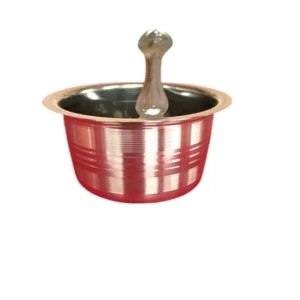 Stainless Steel Achaman Patra Set – Traditional Pooja Essentials for Rituals & Devotional Use | Durable Devotional Offering Set (Model SL_67)