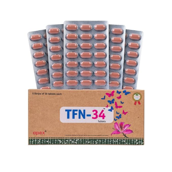 Green Milk TFN 34 Thyroid Support (150 Tablets) | Natural Thyroid Balance & Metabolic Wellness Supplement | Supports Hormonal Harmony, Weight Balance & Energy | 5-Pack Bulk Value