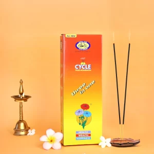 Cycle Pure Three-in-One Premium Agarbatti – Scented Incense Sticks for Health, Wealth & Happiness | 250g Pack for Daily Puja, Meditation & Positive Energy