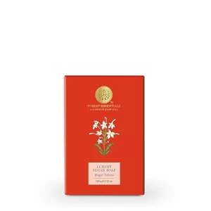 Forest Essentials Luxury Sugar Soap – Bengal Tuberose | Handmade Ayurvedic Bath Soap for Soft Skin | Deeply Cleansing & Moisturizing Body Bar | 125g