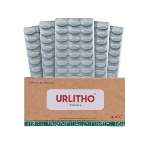 Green Milk Urlitho (150 Tablets) | Natural Kidney Support & Urinary Tract Wellness | Ayurvedic Formula for Healthy Urine Flow & Fluid Regulation | 5-Pack Bulk Value