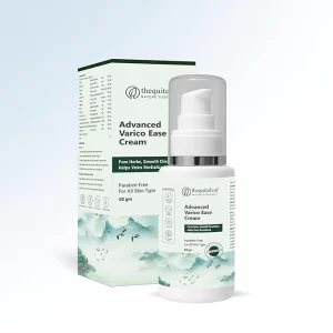 Ayurvedic Varicose Vein Relief Cream | Natural Spider Vein Treatment for Legs | Soothes Pain, Swelling & Inflammation | 50g Herbal Ointment