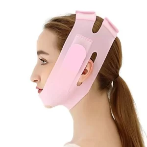 CUBIZ silicone V line lifting chinstrap face lift belt