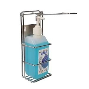 OTICA wall mount stainless steel hand sanitizer dispenser stand.