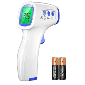 DR VAKU non contact infrared forehead thermometer gun.