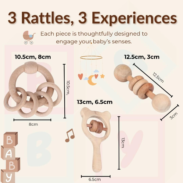 ToyTastic Montessori Pull String Baby Teether Toy – Elephant Design Sensory Toy for 6+ Months – Food-Grade Silicone Learning Toy for Infants – Motor Skills & Early Development Travel-Friendly Baby Toy - Image 4