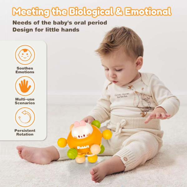 Montessori Sensory Baby Toys for 0-12 Months, Baby Teether & Teething Toy for Infants, Developmental Learning Toys for Newborns, Fine Motor Skills & Sensory Exploration Gift for Babies 0-3, 3-6, 6-12, 12-18 Months - Image 2