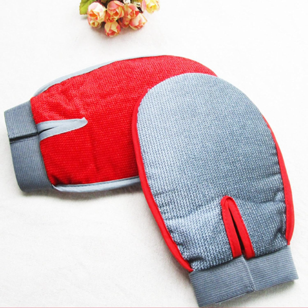 Reusable Pet Grooming Glove – Bathing & Massage Brush for Dogs, Cats, Puppies & Rabbits | Soft Deshedding Grooming Tool - Image 2