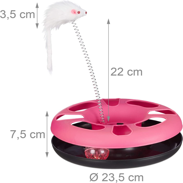 The Pets Company Interactive Cat Toy – Catch the Mouse & Ball for Cats & Kittens – Fun Training and Activity Play Toy - Image 4
