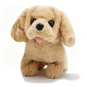 Interactive Walking Puppy Toy for Kids – Battery Operated Soft Plush Dog with Barking & Tail Wagging Features, Realistic Pet Toy for Boys & Girls, Baby & Toddler Birthday Gift