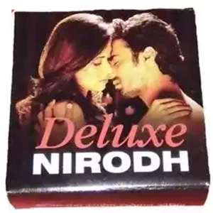 HLL Deluxe Nirodh Condoms (120 Count) – Bulk Pack Trusted Protection Condoms (Pack of -2)