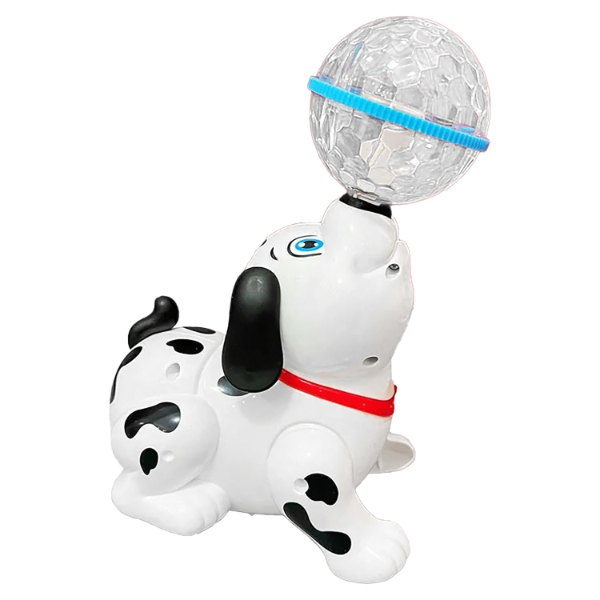 VGRASSP Dancing Puppy Dog Toy for Kids – Musical Interactive Baby Toy with 3D Flashing LED Light Ball, Cute Crawling & Singing Animal Toy for Boys & Girls - Image 2