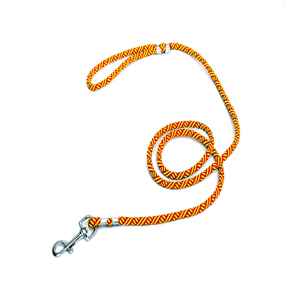 Dog Rope Leash with Brass Hook – Durable 9mm Medium Dog Walking Lead by DOGISTA PET PRODUCTS for Safe & Strong Control