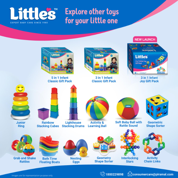 3-in-1 Baby Toy Gift Set for 1+ Year Olds – Stacking Cubes, Plush Ball & Interlocking Stars, Educational Sensory Learning Toys with Shapes & Colors for Toddlers & Kids - Image 4